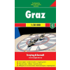 Freytag &amp; Berndt Graz város atlasz Freytag &amp; Berndt 1:20 000