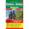 Freytag &amp; Berndt Krakkó térkép, Wadowice térkép 1:10 000 City Pocket vízhatlan Freytag térkép PL 135 CP