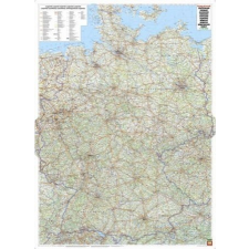 Freytag &amp; Berndt Németország falitérkép keretezve Freytag 1:700 000 93,5x126,5 cm térkép