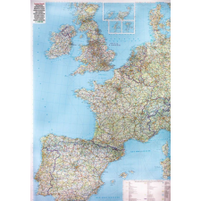 Freytag &amp; Berndt Nyugat-Európa falitérkép Freytag 1:2 000 000 térkép
