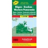 Freytag &amp; Berndt Rügen-Usedom-Vorpommern, Top 10 tipp, 1:150 000 Freytag térkép DEU 9
