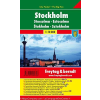 Freytag &amp; Berndt Stockholm, 1:10 000 City Pocket vízhatlan Freytag térkép PL 92 CP
