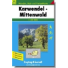 Freytag &amp; Berndt WK 323 Karwendel Mittenwald turista térkép Freytag 1:50 000