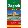 Freytag &amp; Berndt Zágráb térkép Freytag &amp; Berndt 1:20 000