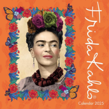 Frida Kahlo Mini Wall Calendar 2025 (Art Calendar) naptár, kalendárium