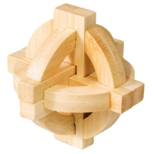 FRIDOLIN 3D Logikai puzzle, bambusz oktatójáték