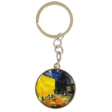 Fridolin Kulcstartó fémkarika egyoldalas, Van Gogh:Kávéház éjjel kulcstartó