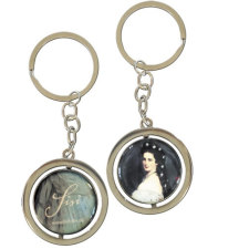 Fridolin Kulcstartó fémkarika kétoldalas, Sisi kulcstartó