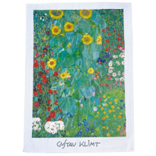Fridolin Pamut konyharuha 45x65cm,Klimt:Kert napraforgókkal lakástextília