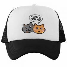  Friends forever Emoji - Trucker Hálós Baseball Sapka női sapka