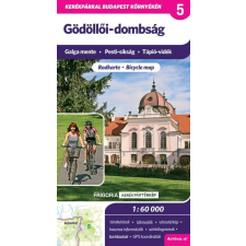 Frigoria Könyvkiadó Gödöllői-dombság kerékpártérkép - 1:60000 térkép