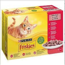 FRISKIES 12X85G Válogatás macskaeledel