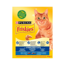 Friskies Állateledel száraz PURINA Friskies Sterilcat ivartalanított macskáknak lazaccal és zöldségekkel 300g macskaeledel