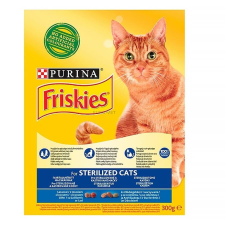 Friskies Állateledel száraz PURINA Friskies Sterilcat ivartalanított macskáknak lazaccal és zöldségekkel 300g macskaeledel