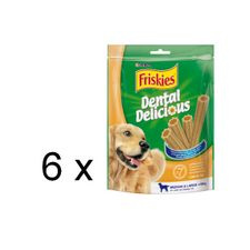  Friskies Dental Delicious jutalomfalat 6 x 200g jutalomfalat kutyáknak