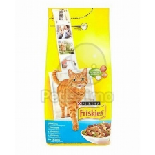 Friskies Friskies száraz macskaeledel - lazaccal és zöldségekkel 10 kg macskaeledel