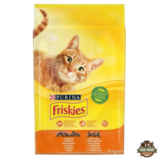 Friskies Száraz Macska Csirke+Zöldség 10kg macskaeledel
