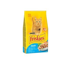 Friskies Száraz Macska Lazac + Zöldség 10kg macskaeledel