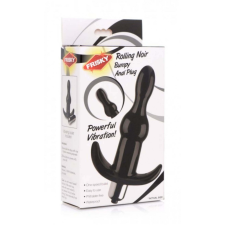 Frisky Bubbly - golyós anál vibrátor (fekete) anál