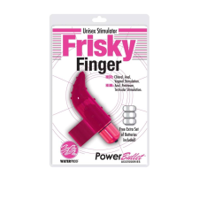  Frisky Finger - vízálló ujjvibrátor (pink) vibrátorok