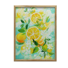 FRISSÍTŐ NARANCS FALI PLAKÁT KERET NÉLKÜL 30x40 CM grafika, keretezett kép