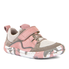 Froddo – Átmeneti gyerekcipő - barefoot, bőr – bézs, rózsaszín 25 gyerek cipő