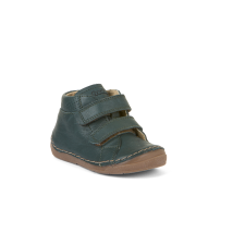 Froddo – Átmeneti, magasszárú, dupla tépőzáras bőr gyerekcipő – sötétzöld - 20 gyerek cipő