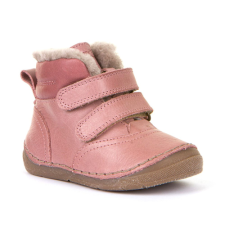 Froddo – Birkaszőr béléses, téli, bőr, gyerek bokacipő – rózsaszín 21 gyerek cipő