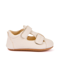 Froddo – első lépés cipő – puhatalpú bőr gyerekcipő – krémfehér 19