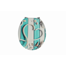 Frogee MDF WC ülőke - Rozsdamentes zsanérokkal - ROPEHEART takarító és háztartási eszköz