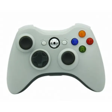 FROGGIEX FROGGIEX XBOX 360/PC Kiegészítő Vezeték nélküli kontroller + Vezeték nélküli adapter, Fehér videójáték kiegészítő