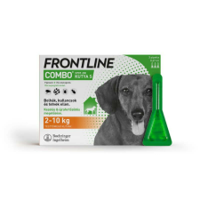 Frontline Combo kutya S 2-10 kg 0.67ml 3x élősködő elleni készítmény kutyáknak