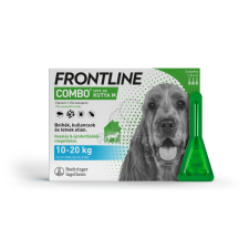 Frontline Combo rácsepegtető oldat kutyáknak 3 db M-es pipetta élősködő elleni készítmény kutyáknak