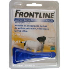  Frontline spot on S kutya élősködő elleni készítmény kutyáknak