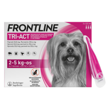 FRONTLINE Tri-Act® 2-5 kg (1 pipetta) élősködő elleni készítmény kutyáknak