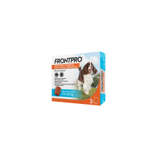  Frontpro Rágótabletta kutyáknak bolhák és kullancsok ellen 10 &#8211; 25 kg között élősködő elleni készítmény kutyáknak