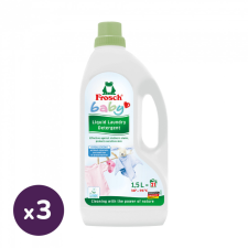 Frosch Baby folyékony mosószer 3x1,5 l (63 mosás) tisztító- és takarítószer, higiénia