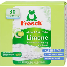 Frosch Mosogatógép tabletta, 30 db, FROSCH, zöldcitrom tisztító- és takarítószer, higiénia