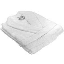  Frottír fürdőköpeny Deluxe fehér Méret: L lakástextília