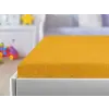  Frottír gumis lepedő gyerekágyhoz PREMIUM 60x120 cm sárga-narancssárga