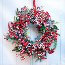  Frozen Wreath papírszalvéta 33x33cm, 20db-os papírárú, csomagoló és tárolóeszköz