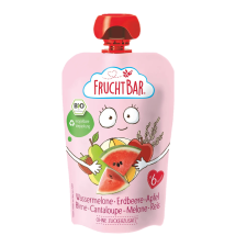 FRUCHTBAR Bio Dinnye, eper, alma, körte, rizs 6hó 100g bébiétel
