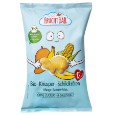 FRUCHTBAR Bio Extrudált kukorica teknős mangóval és banánnal 12hó+ 30g bébiétel