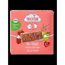FRUCHTBAR Bio Gyümölcsös zabszelet, eper-alma 12hó+ 6x23g bébiétel