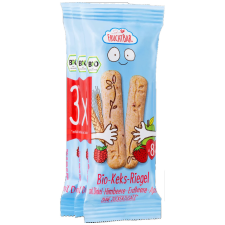 FRUCHTBAR Bio Tönköly keksz málnával, eperrel és almával 8hó+ 3x30g bébiétel