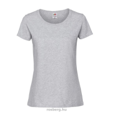 Fruit of the Loom 61424 női ICONIC póló 195T XS-XXL méretek HEATHER GREY női póló