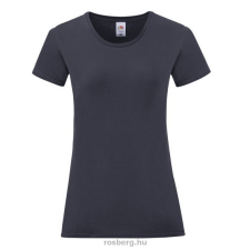 Fruit of the Loom 61432 női ICONIC póló 150T XS-XXL méretek DEEP NAVY női póló