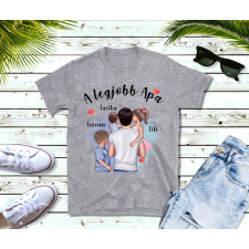 Fruit of the Loom A legjobb apa férfi póló (Fiú-Kisfiú-Lány) férfi póló