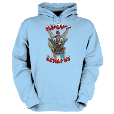 Fruit of the Loom Adopt a Krampus - Unisex Kapucnis Pulóver női pulóver, kardigán