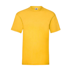 Fruit of the Loom Csomag akciós póló (minimum 3 db) Férfi póló Rövid ujjú Fruit of the Loom Valueweight Tee - M , Napraforgó sárga